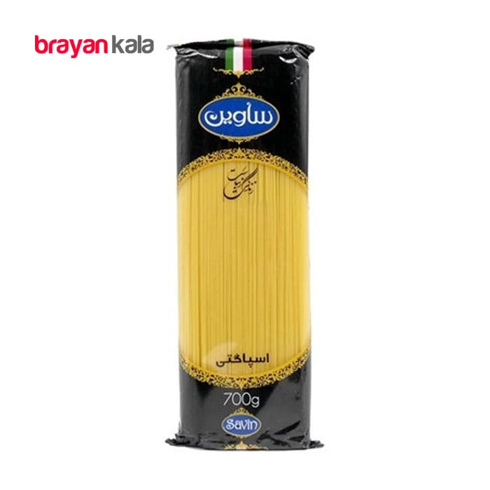عکس اصلی اسپاگتی ساوین قطر 1.2 مقدار 700 گرم